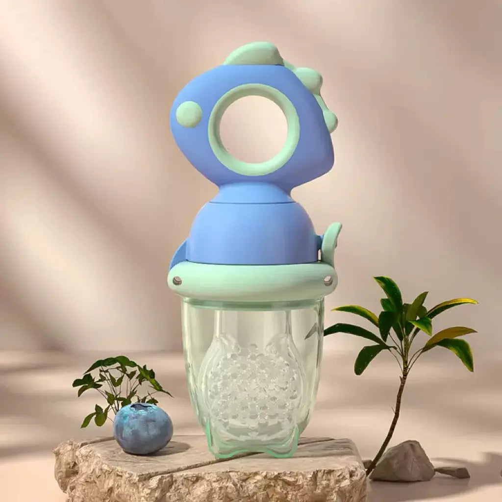 Baby Fruit Feeder – Silicone Rotating Push‑Type Teether