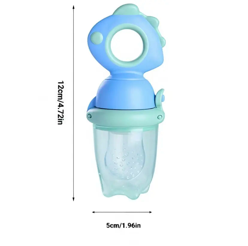 Baby Fruit Feeder – Silicone Rotating Push‑Type Teether