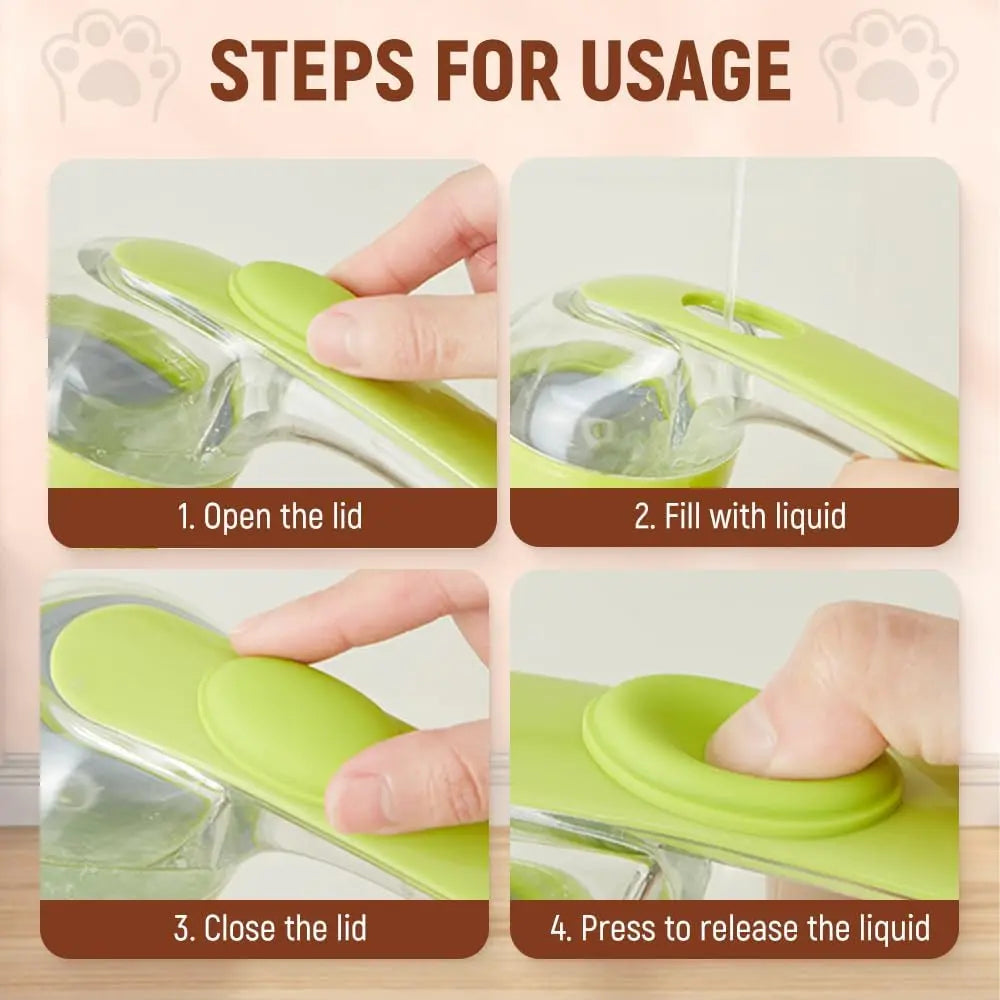 Soothing Pet Spa Brush - 2-In-1 Massage & Shampoo Dispenser for Deep Cleaning. ASMR Grooming, Gentle on All Coats!Dog&Cat Summer