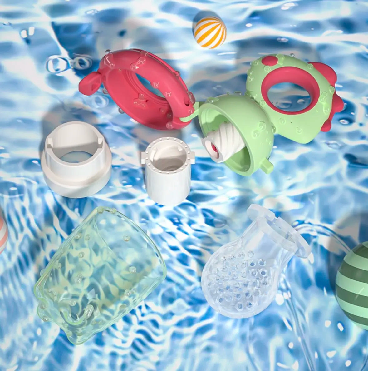 Baby Fruit Feeder – Silicone Rotating Push‑Type Teether