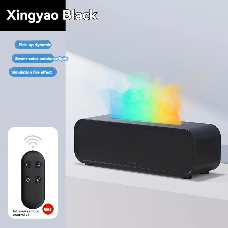 Seven Color Flame Humidifier